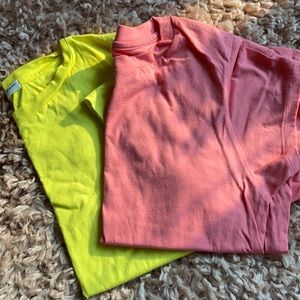 Set of two Morgan Stuart sport T-shirts